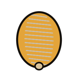 Turbo Autoflower Seeds logo: a striped cannabis seed mark in amber